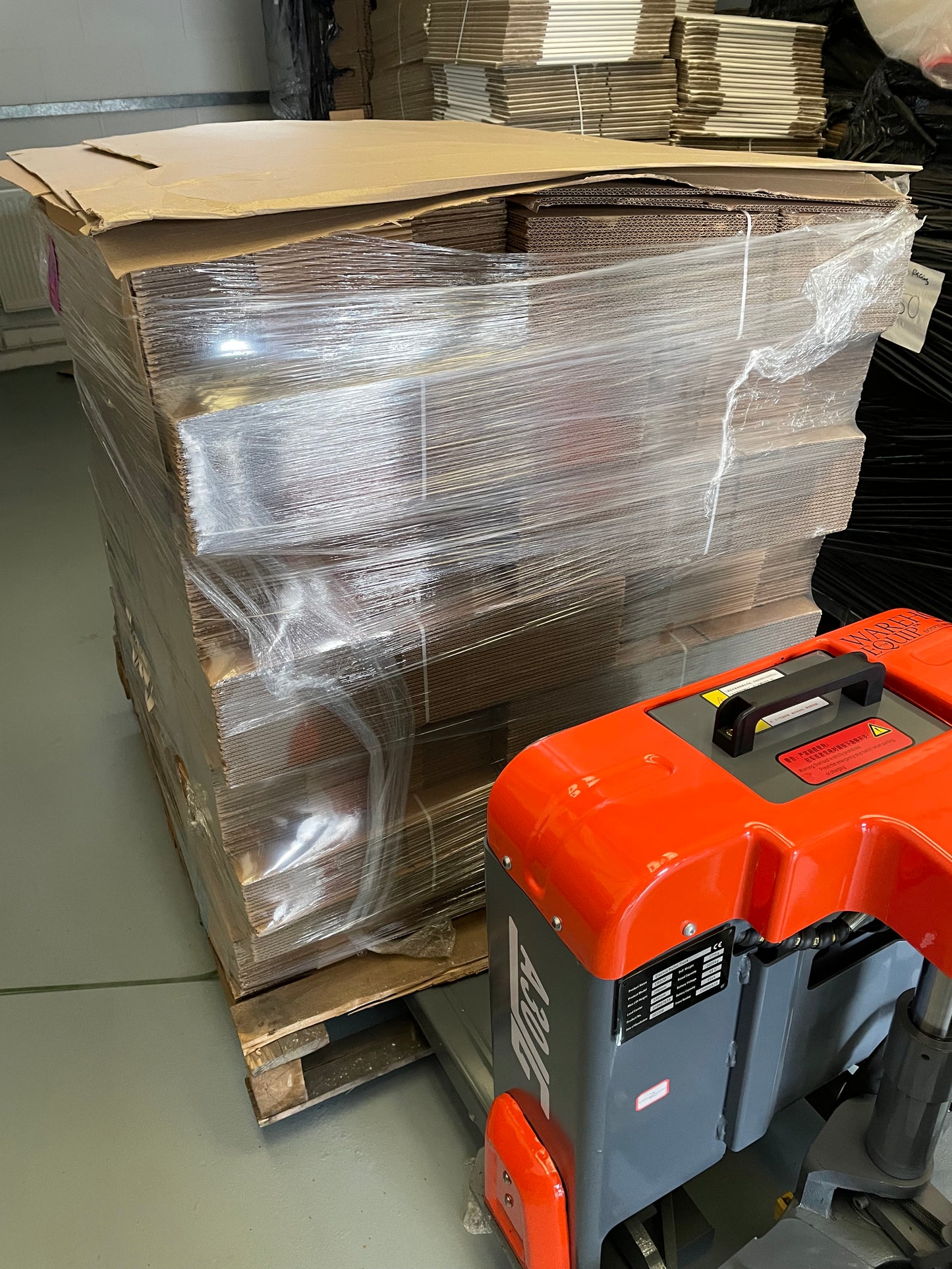 Pallet truck full electric