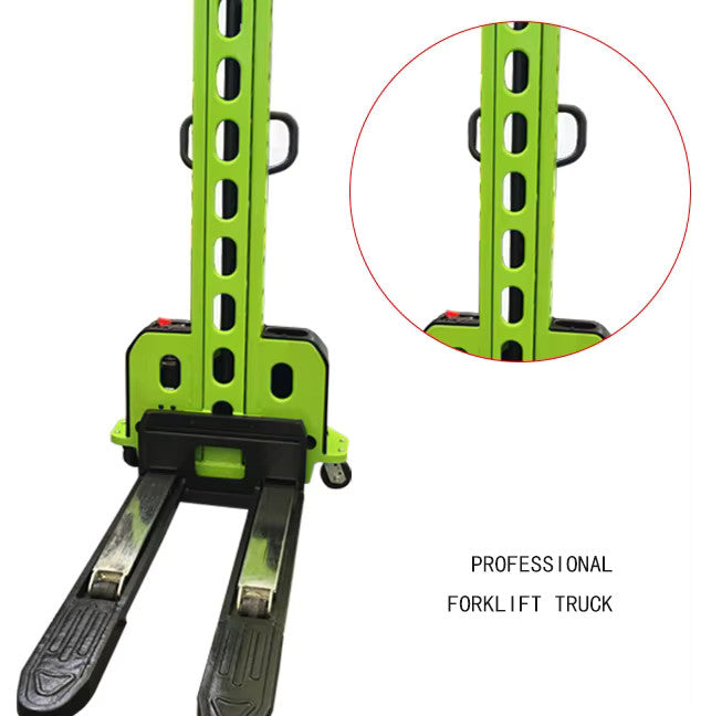 Self loading pallet stacker
