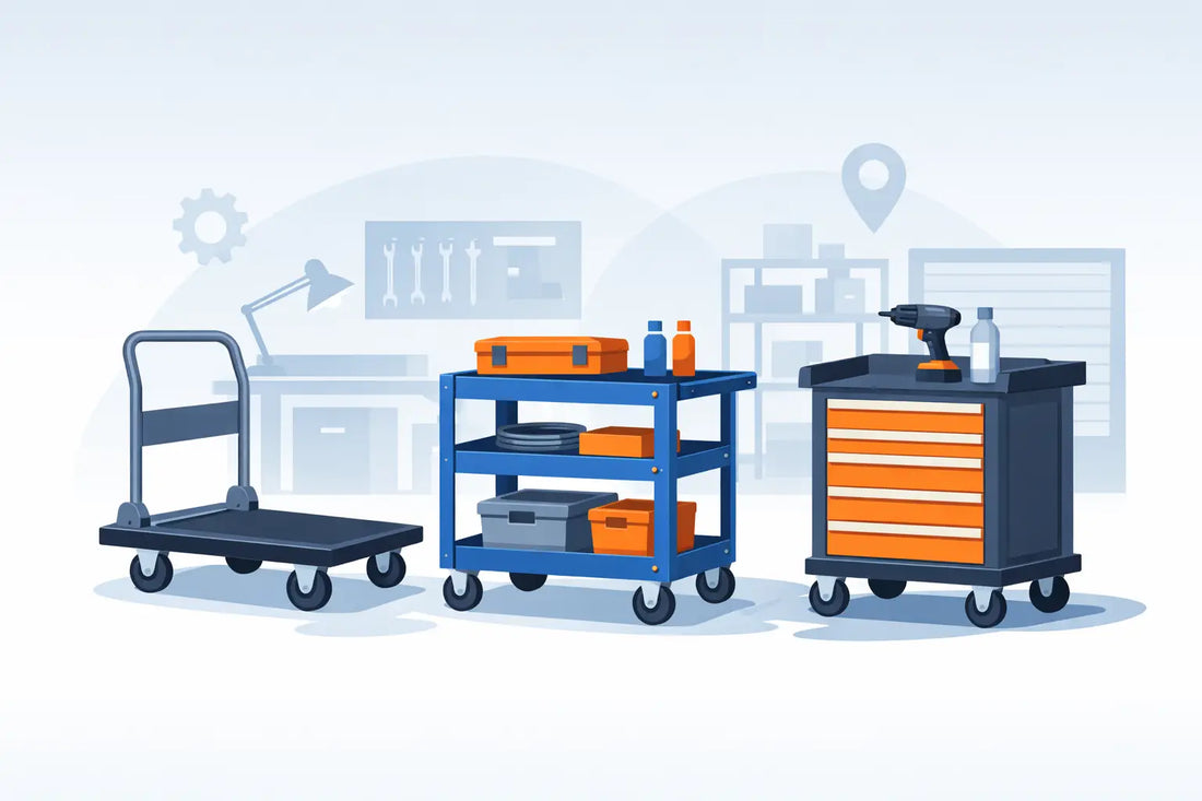 Best Transport Trollies for Workshops in the UK