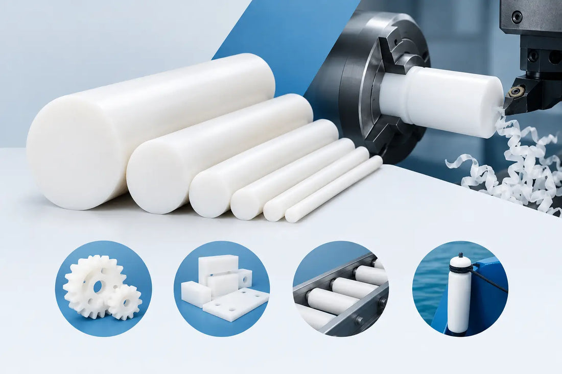 HDPE Rod Sizes, Uses and Machining Advice