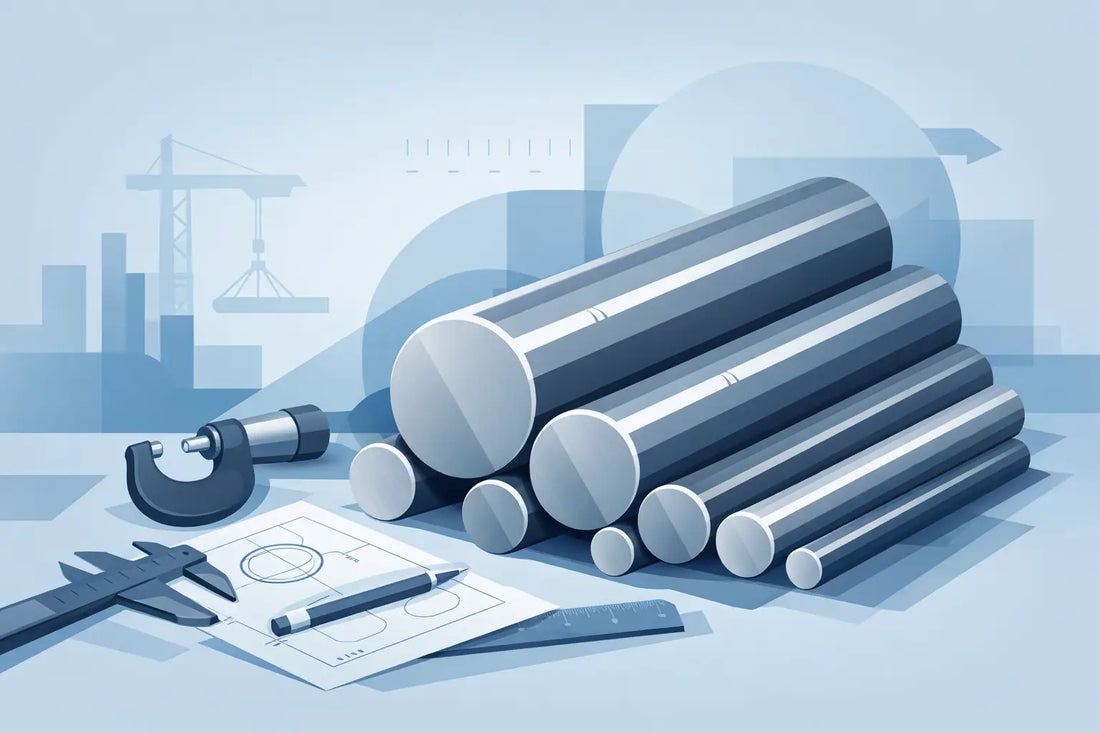 How to Size Steel Round Bar for the Job