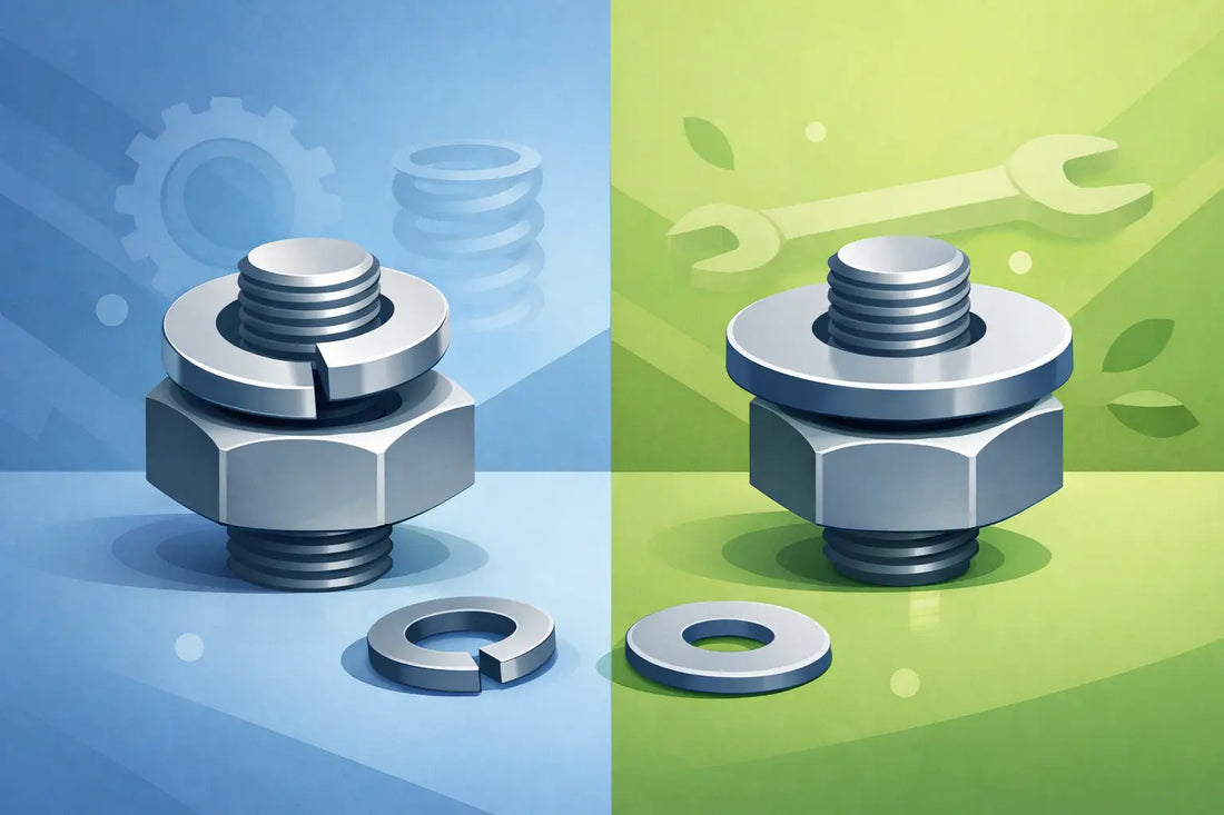 Spring Washer vs Flat Washer Explained