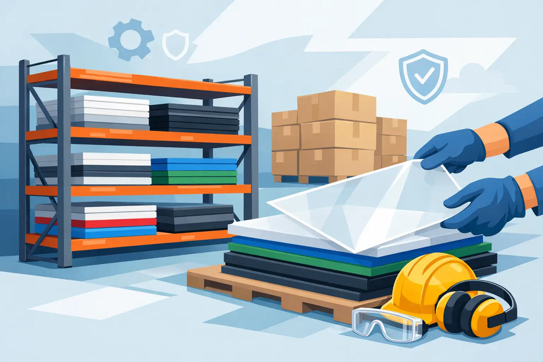 How to Store Engineering Plastic Sheets Safely