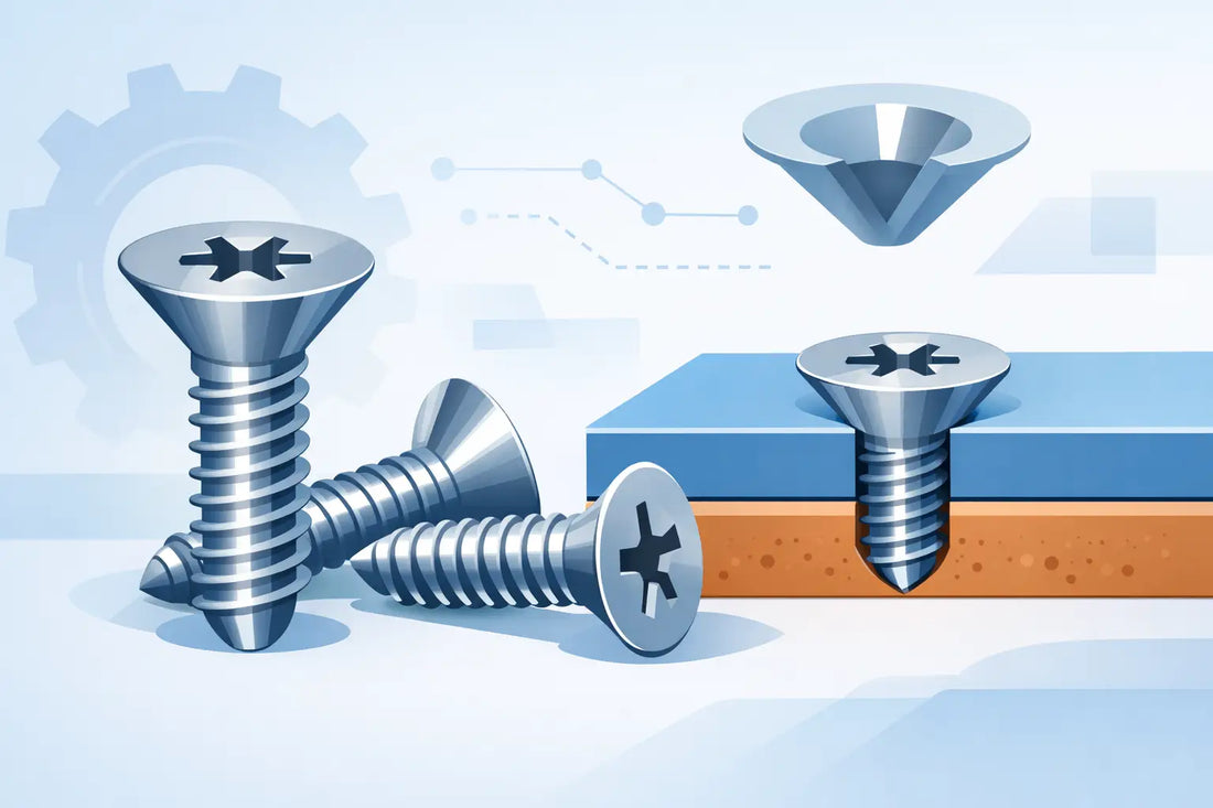 Countersunk Machine Screws Explained