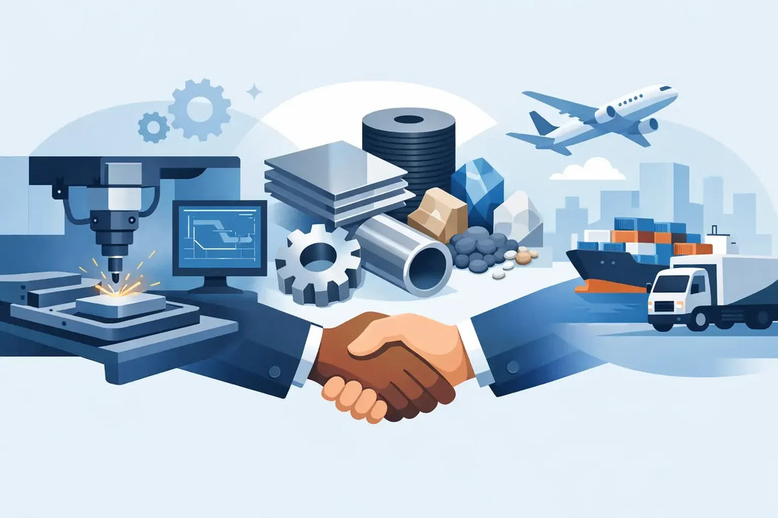 CNC materials, certified engineering stock and workshop machining guidance