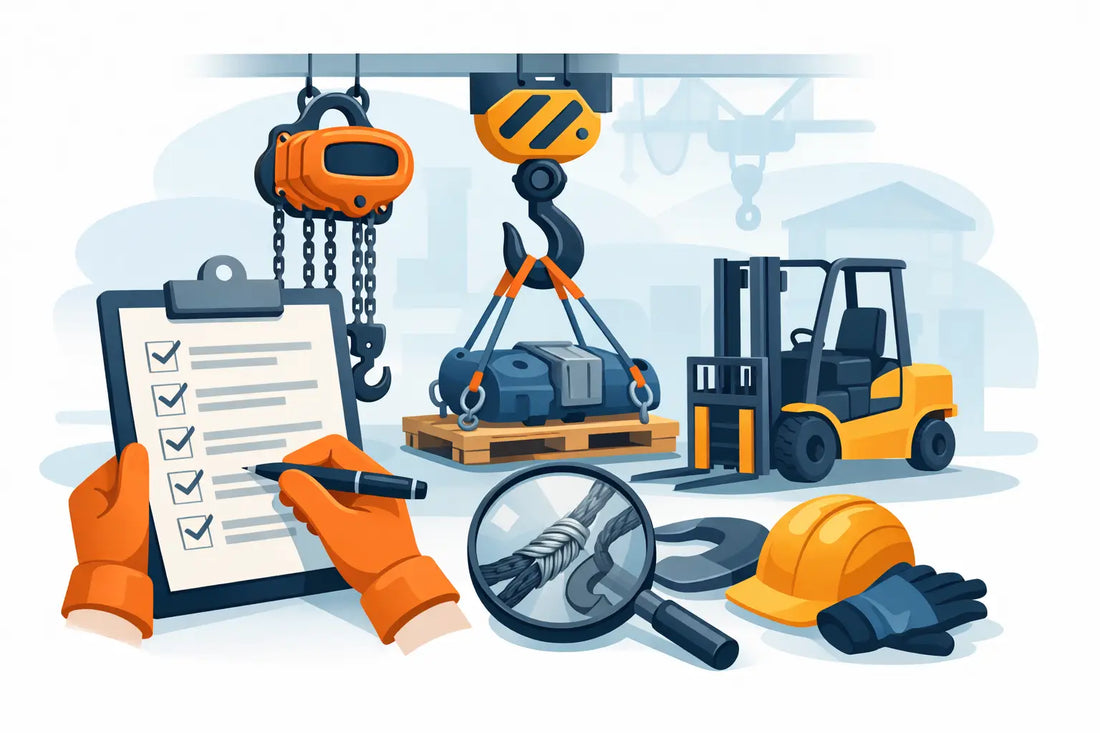 Used Lifting Equipment Inspection Checklist