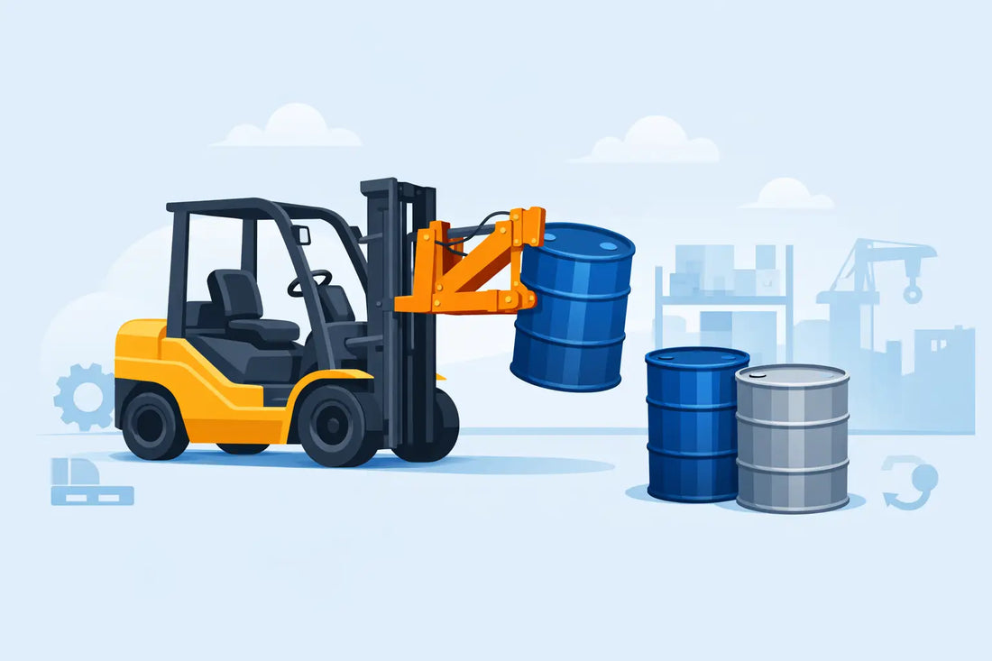 Forklift Drum Handling Attachment Guide