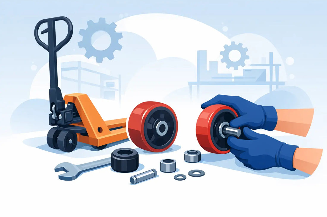 How to Replace Pallet Truck Wheels