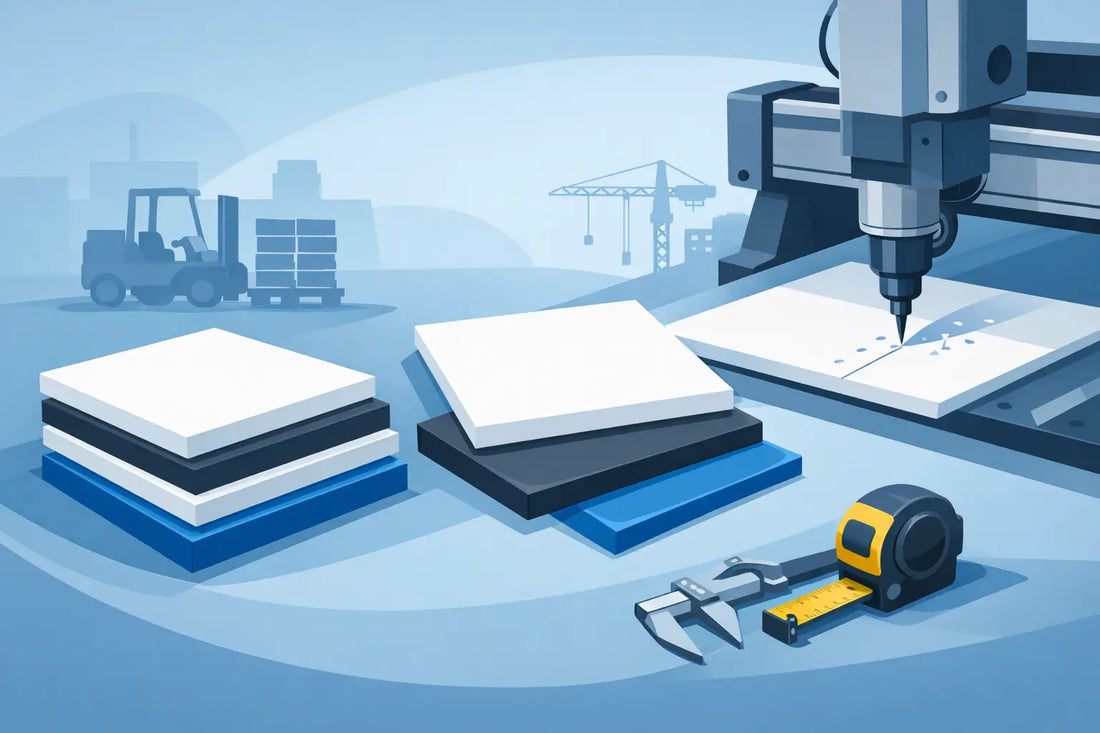 HDPE Sheet Cut to Size for Trade Use