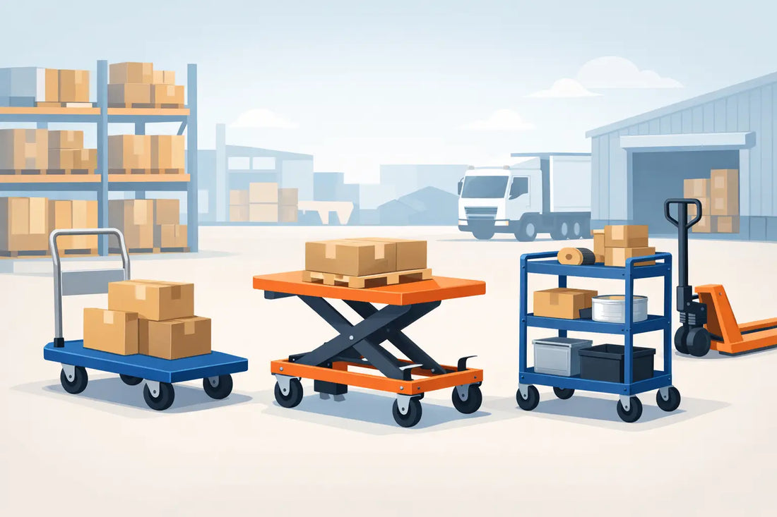Best Transport Trollies for Trade and Warehouses