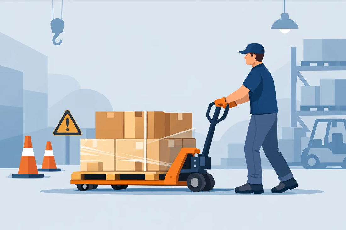 How to Use a Manual Pallet Jack Safely