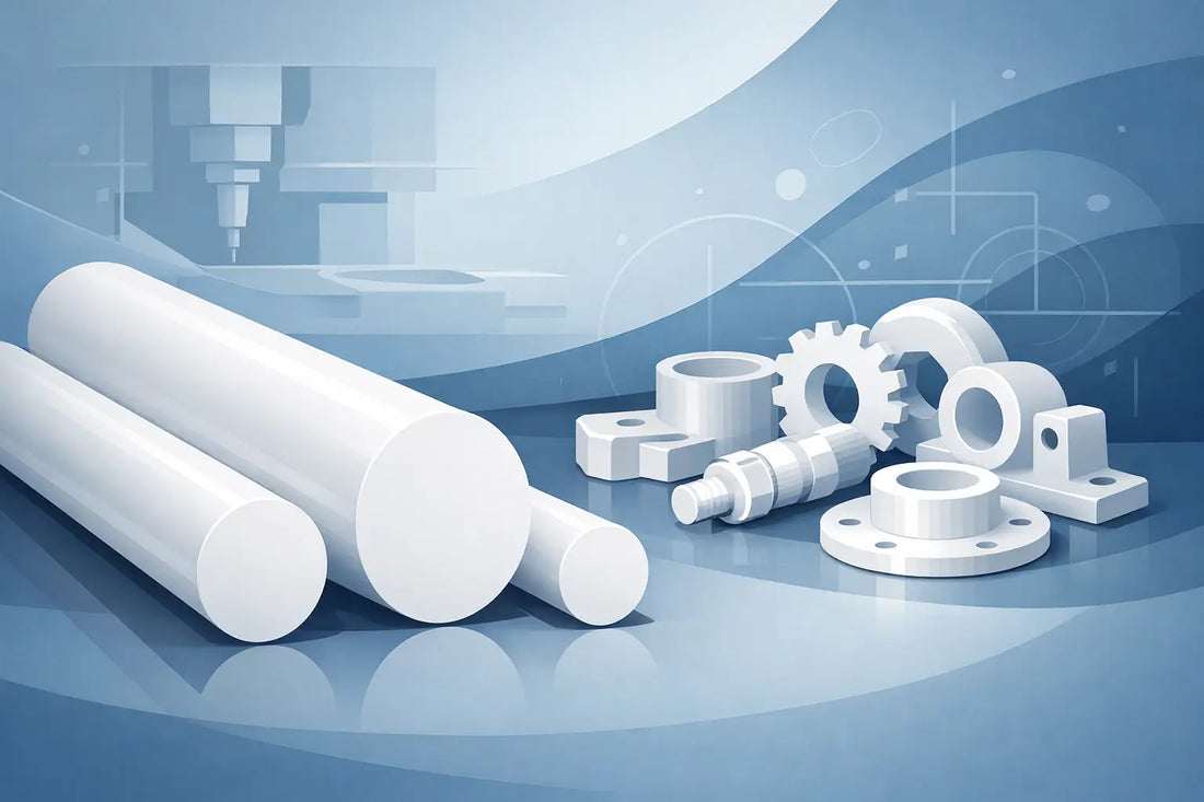 Delrin Round Bar for Machined Engineering Parts