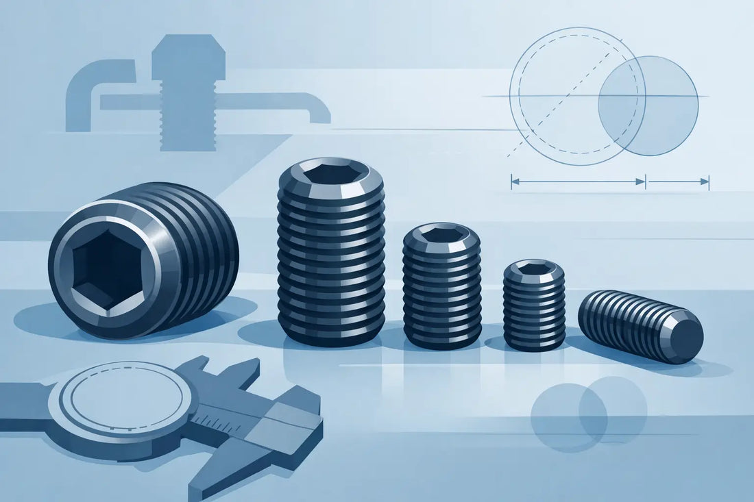 Socket Grub Screw Sizes Explained