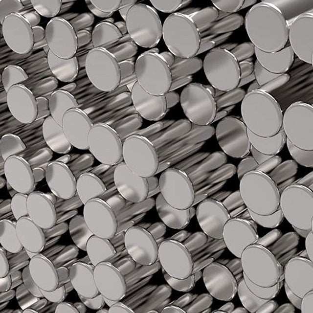Aluminium round bars for engineering projects