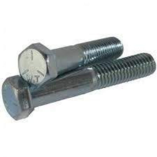 High tensile hex head bolt zinc plated M24 150mm pack of 2 steel Grade 8.8 DIN 931