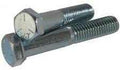 Hex bolts M24 zinc plated high tensile steel bolts 160mm length pack of 2