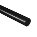 HDPE High Density Polyethylene Round Rod, Black 20mm Diameter x 600mm Long Grade A PE 500