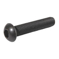 M5 x 35 Socket button screws Black High Tensile Steel Pack of 4