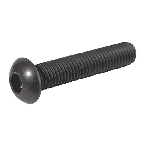 M5 x 35 Socket button screws Black High Tensile Steel Pack of 4