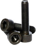 M10 x 50mm Socket Cap Screws Grade 12.9 Black Fine Pitch 1.25mm - Pack of 6