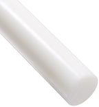 HDPE Round Rod - Translucent White 160mm Diameter x 300mm Long, Grade A PE500