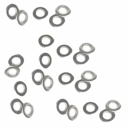 M3 Washer 3.2mm A2 Stainless Steel Form A Thick Flat Washers (25 Pack)