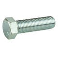 M5 x 16 hex head set screws zinc plated pack of 20 high tensile steel 8.8 grade