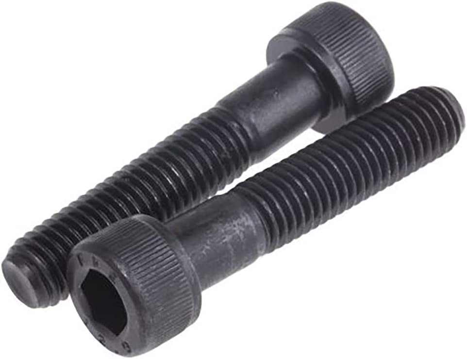 M5 x 20 Socket cap black high tensile steel hexagon bolts pack of 4