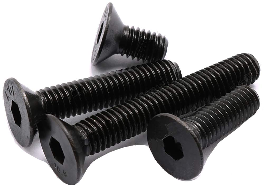 M4 x 8 Socket Countersink Black Pack of 20
