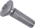 10-32 UNF x 5/8 inch Oval Pozi Countersunk Screws A2 Stainless Steel - Pack of 6