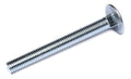 M6 x 75 cup square hex bolts bright zinc plate pack of 12 corrosion-resistant strong fixings