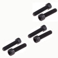 SOCKET CAP SCREWS 3/8 inch 16 TPI x 1 - 1/4 inch UNC SELF COLOUR BLACK 12.9 Pack of 6
