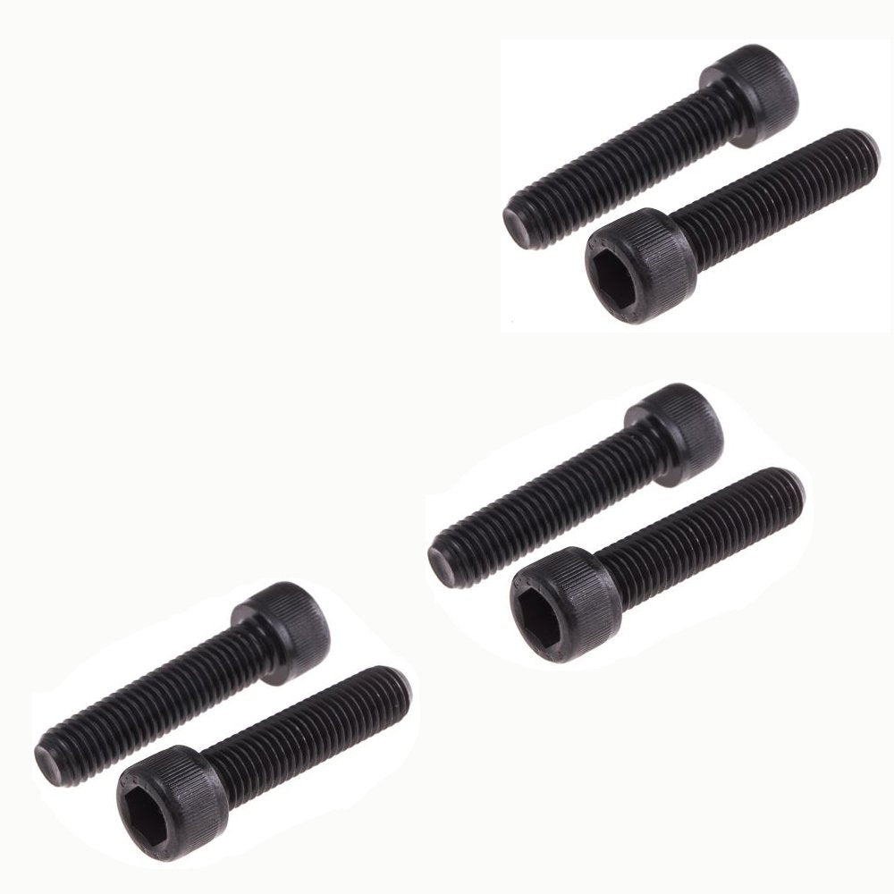SOCKET CAP SCREWS 3/8 inch 16 TPI x 1 - 1/4 inch UNC SELF COLOUR BLACK 12.9 Pack of 6