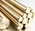 Brass CZ121 Round Bar Rod - Diameters 8mm 10mm & 12.7mm x 300mm lengths Suitable for model making