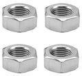Pack of 4 zinc plated M20 full nuts for industrial fixing applications
