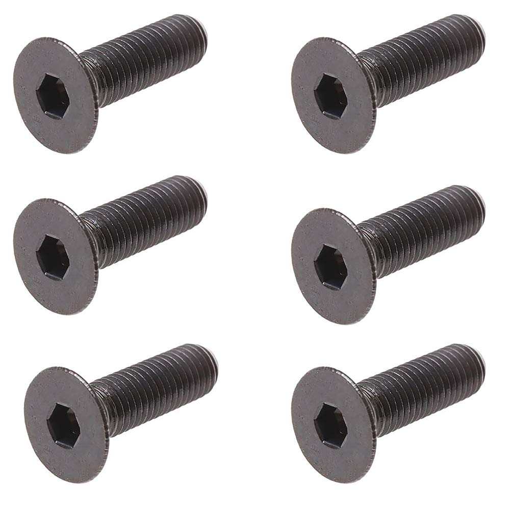4mm High Tensile Countersunk Bolts M4x20mm Black 50 Pack Socket Allen Head
