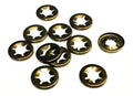 M5 Int Toothed Washer Bright Zink Plate Pack of 12