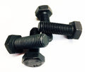 M8 x 50 Hex Bolt Black Grade 8.8 High Tensile steel Hexagon bolts Din 933 Pack of 4