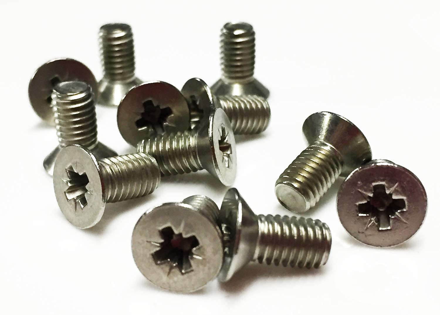 M4 x 6 Socket Countersink Screws A2 Stainless Steel Pack of 12