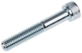 M8 X 80 zinc plated socket cap screws pack of 12, corrosion resistant, half threaded Grade 12.9 for industrial use