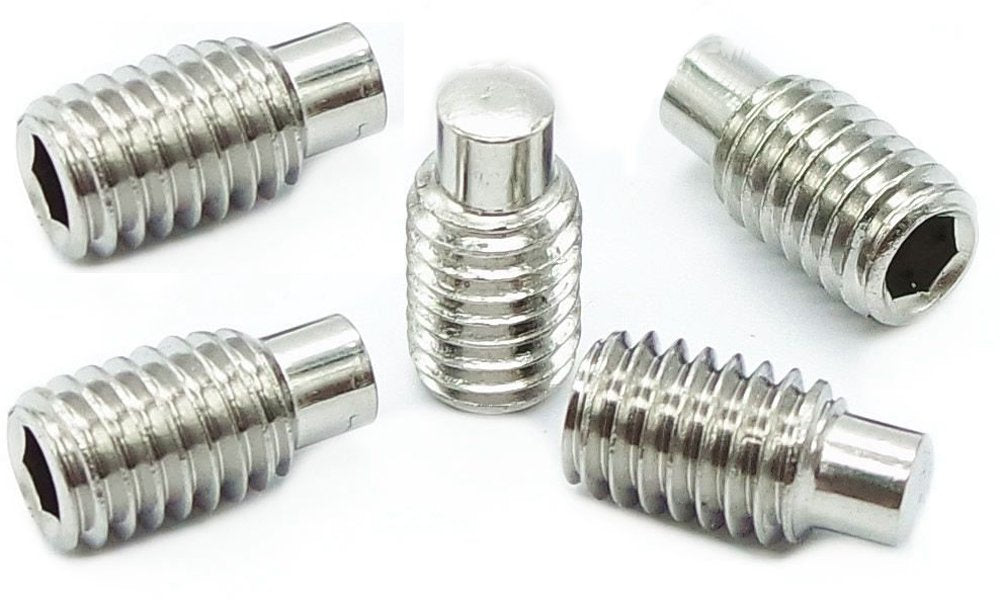 M8 x 12 Socket set screw dog point A2 Stainless Steel Pack of 5