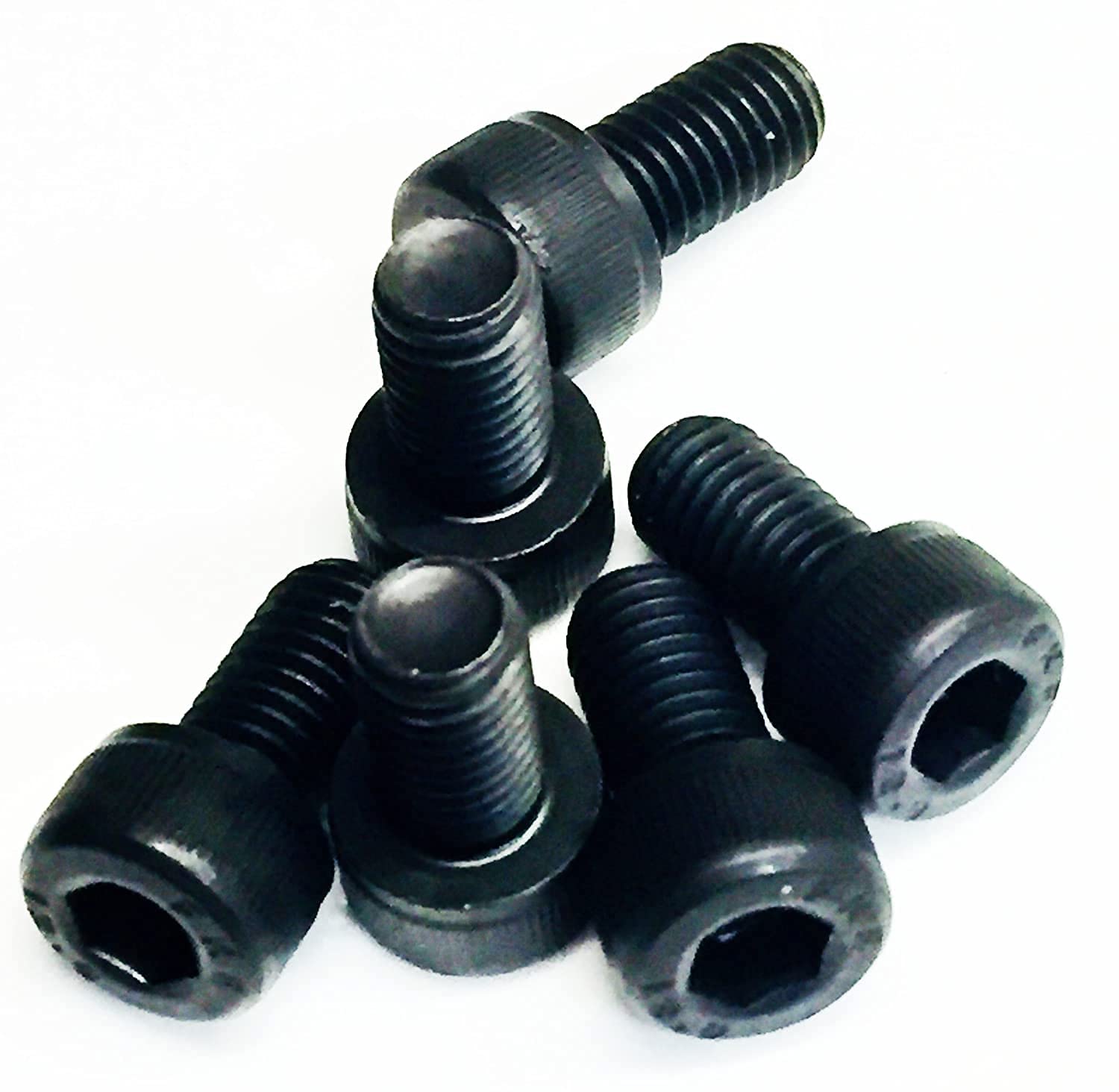 M6 x 10mm Socket Cap Screws Black Grade 10.9 High Tensile - Pack of 12