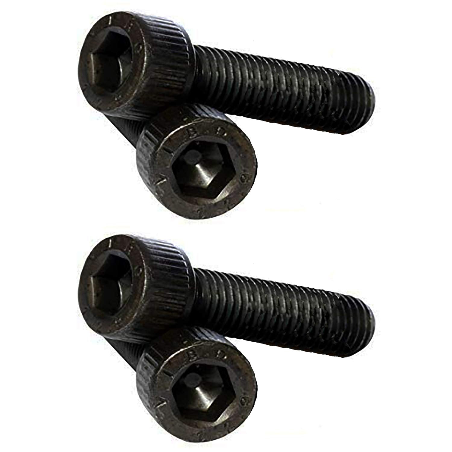 M12 x 35 Socket Cap Screws Black Grade 10.9 Pack of 4