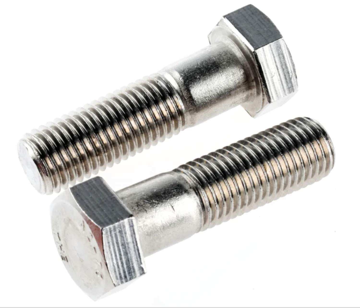 M16 x 90 High Tensile Hexagon Bolt Grade 8.8 DIN 931 Pack of 2 corrosion resistant precision fixing bolts