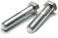 High tensile hex head bolt zinc plated M16 105mm pack of 2