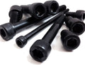 M4 x 30mm Socket Cap Screws Black Grade 10.9 High Tensile - Pack of 12
