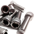 1/4 inch x 1/2 inch UNC A2 Stainless Socket Cap Bolts - Pack of 6