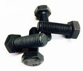 M12 x 35 Hex Bolt black grade 8.8 high tensile steel hexagon bolts pack of 2