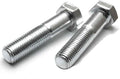 M10 x 140 Hex Bolt zinc plated high tensile steel grade 8.8 hexagon bolt pack of 4