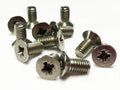 M5 x 10 A2 Stainless Steel Pozi Countersunk Machine screws Pozi Countersunk screw DIN 965 - 12 Pack